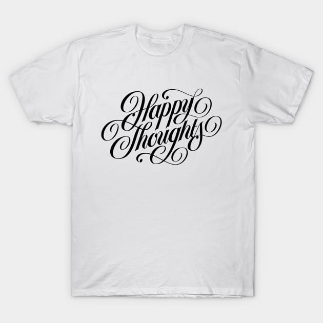 Happy Thoughts T-Shirt by bjornberglund